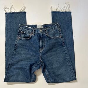 Agolde Cherie High Rise Straight Jeans